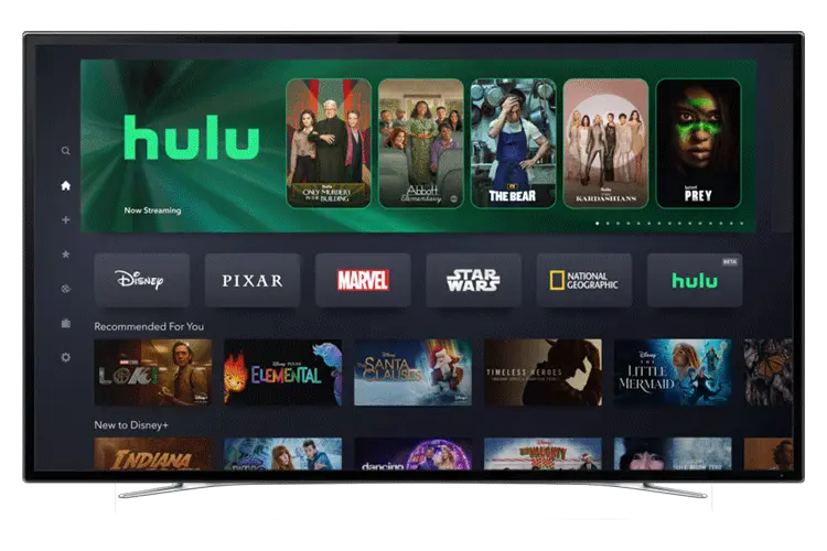 Hulu app interface screenshot