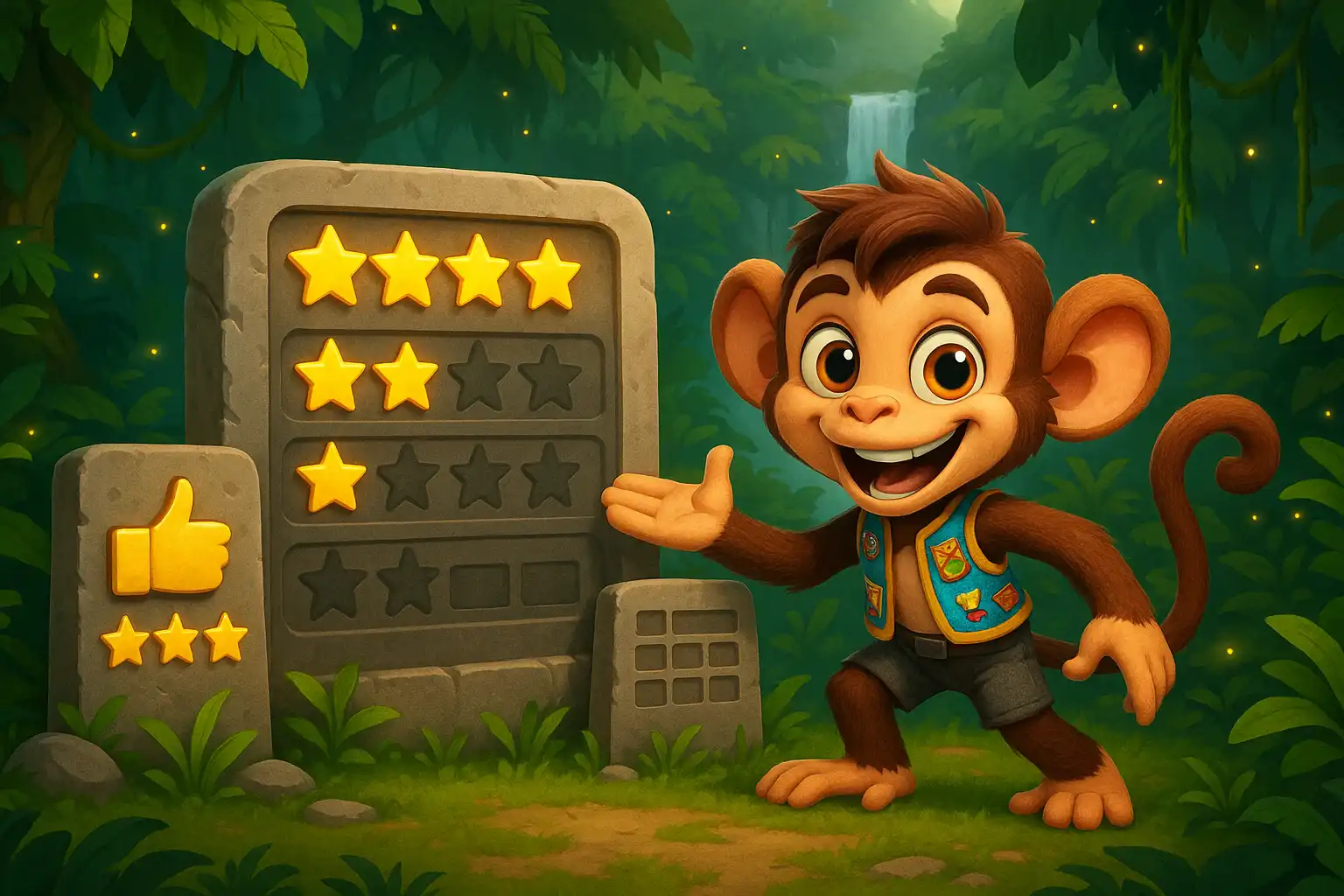 A collection of streaming service review cards.
