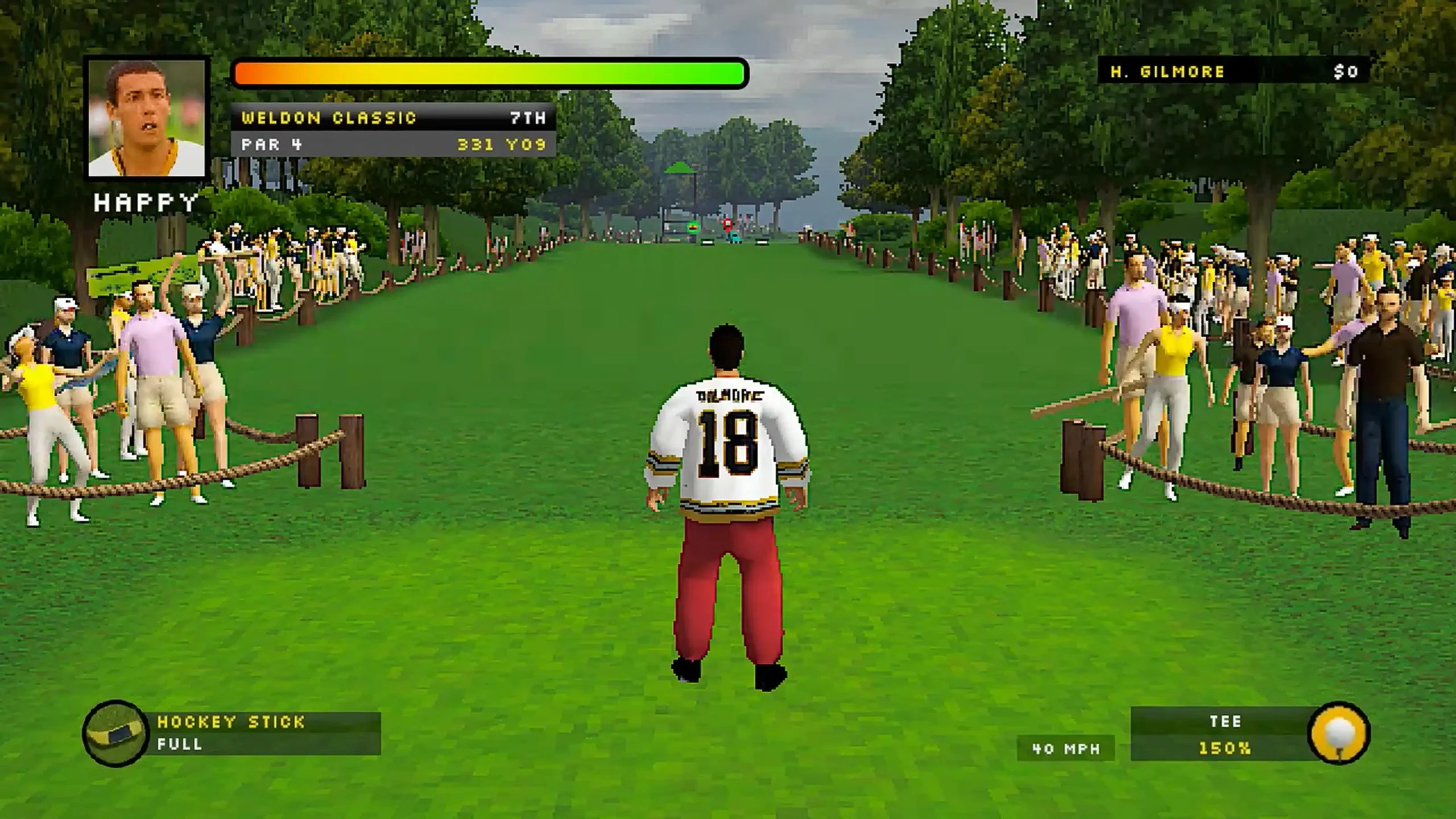 Happy Gilmore Golf Mayhem 98 gameplay on Netflix PC